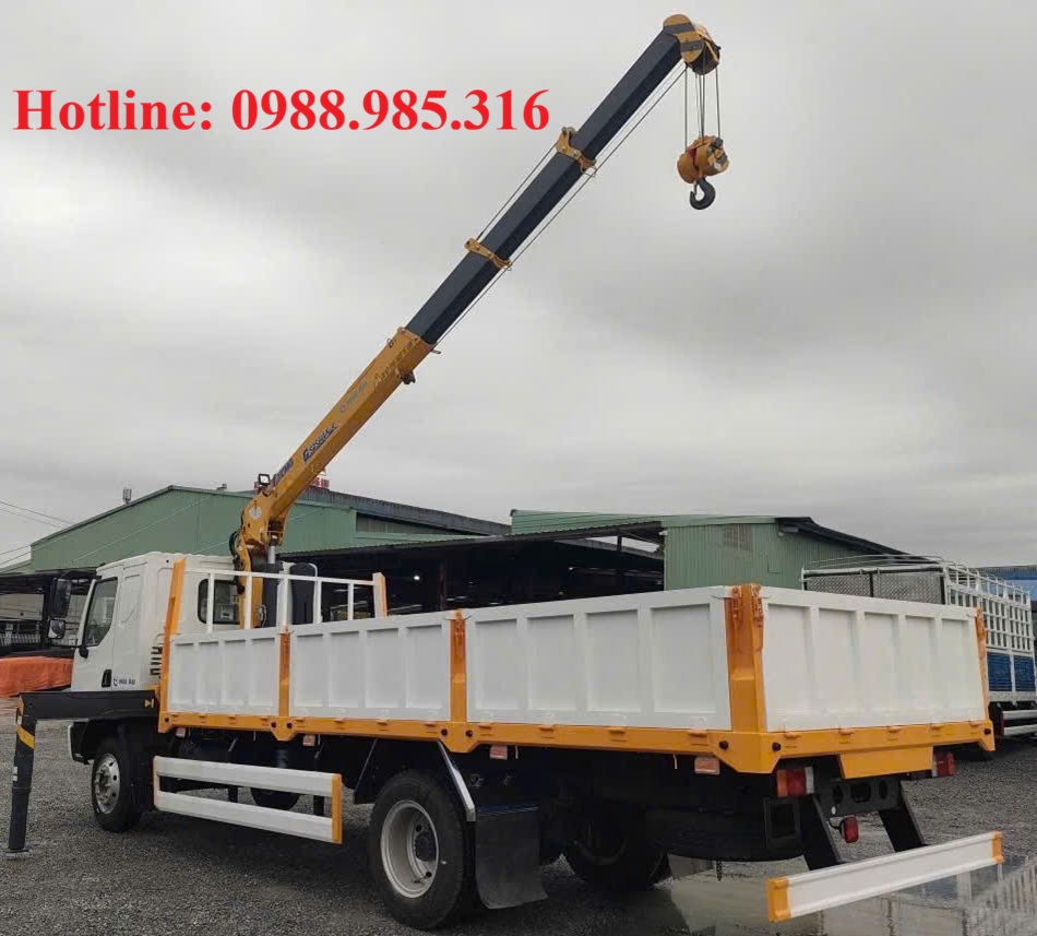 giá xe cẩu 4 tấn 4 khúc